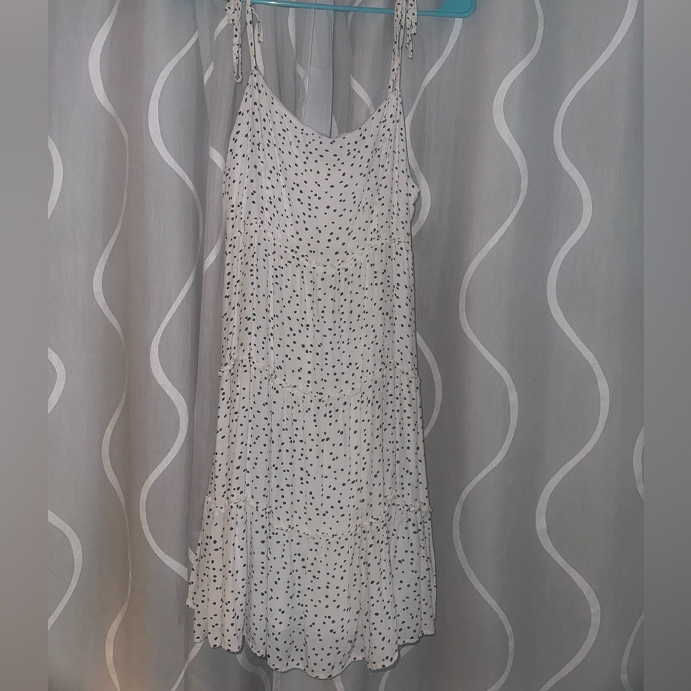 Black and white sundress